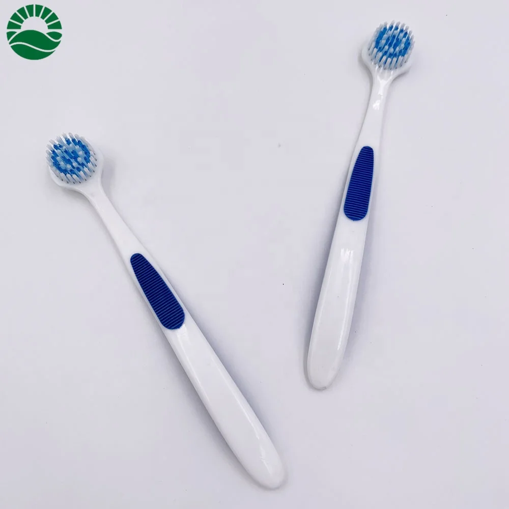 Classical plastic tongue depressor and scraper big size tongue brush