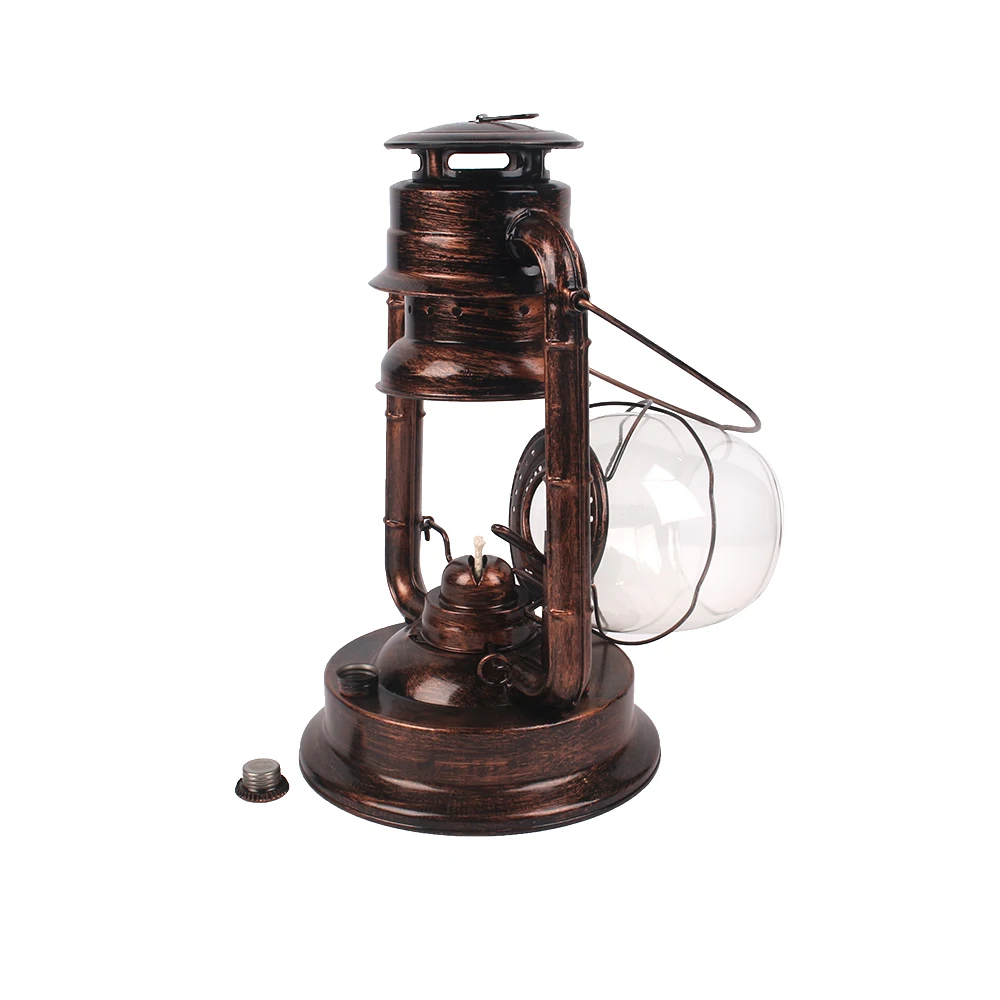 Керосиновая масляная лампа большого размера