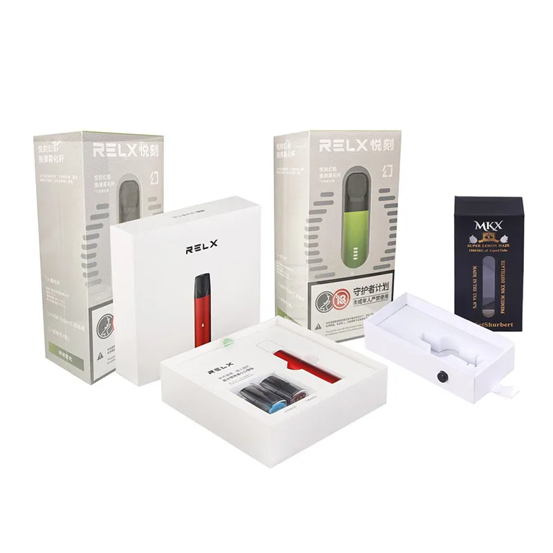 Жесткая бумажная коробка для сигар и подарочных сигарет, с логотипом под заказ