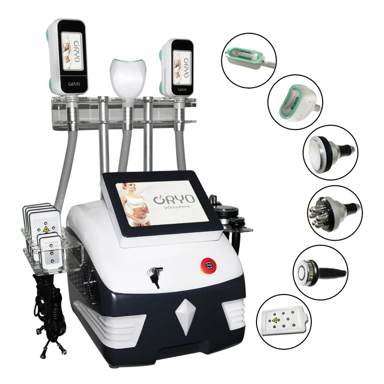 New design cryolipolysis 360 fat freezing machine double chin freezing cryo slimming device