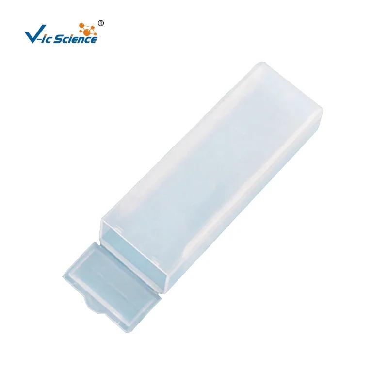
for sale prepared microscopic plastic prepared slides box microscope slide box 