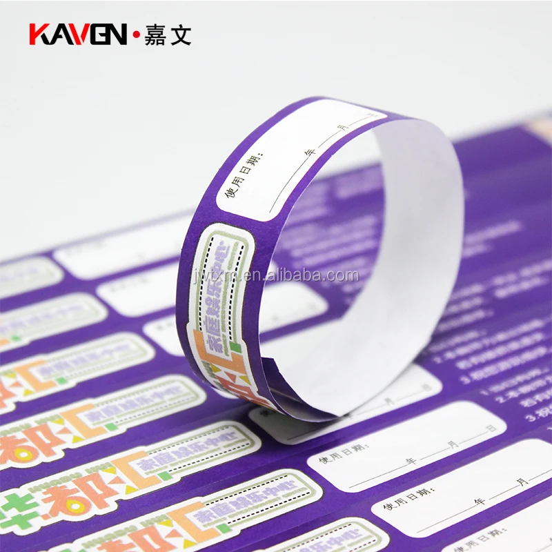 Браслет Pulsera De Papel Paper Tyvek S для вечеринки Пассивный Nfc рекламный Tvyek с Qr-кодом светоотражающий браслет радиочастотной идентификацией