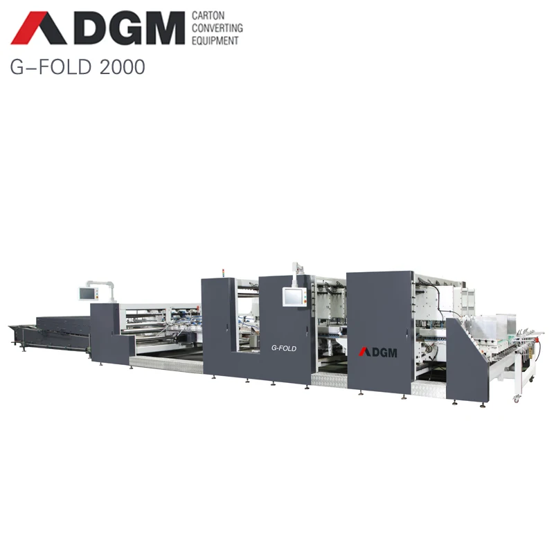 Professional factory folder gluer  automatic two pieces carton machine stitcher