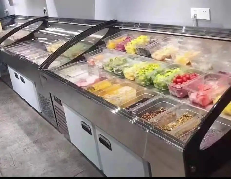 
oem stainless steel commercial refrigerator freezer 