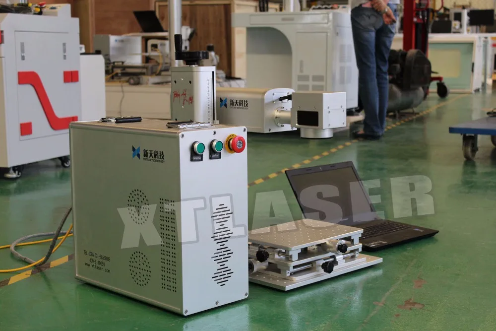 XT laser Portable Mini Laser Marker 20w 30w 50w 100w  Laser Engraving Machine for metal