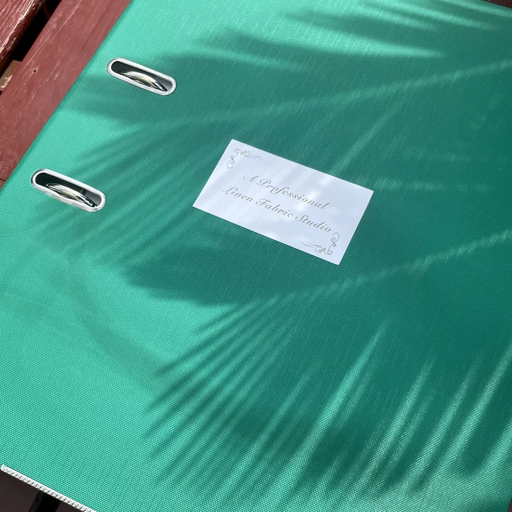 Simple Opulence 100% Linen Needlework Fabric for Clothing Home Decor Durable Plain Solid Color Fabric Craft by The Yard Ramie