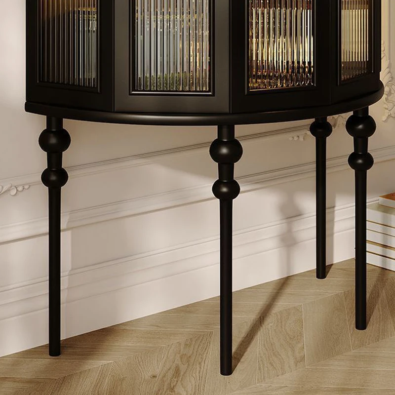 AOMISI CASA French Vintage Solid Wood Bedside Table Modern Living Room Side Cabinet Bedroom Single Drawer Storage Bedside Table