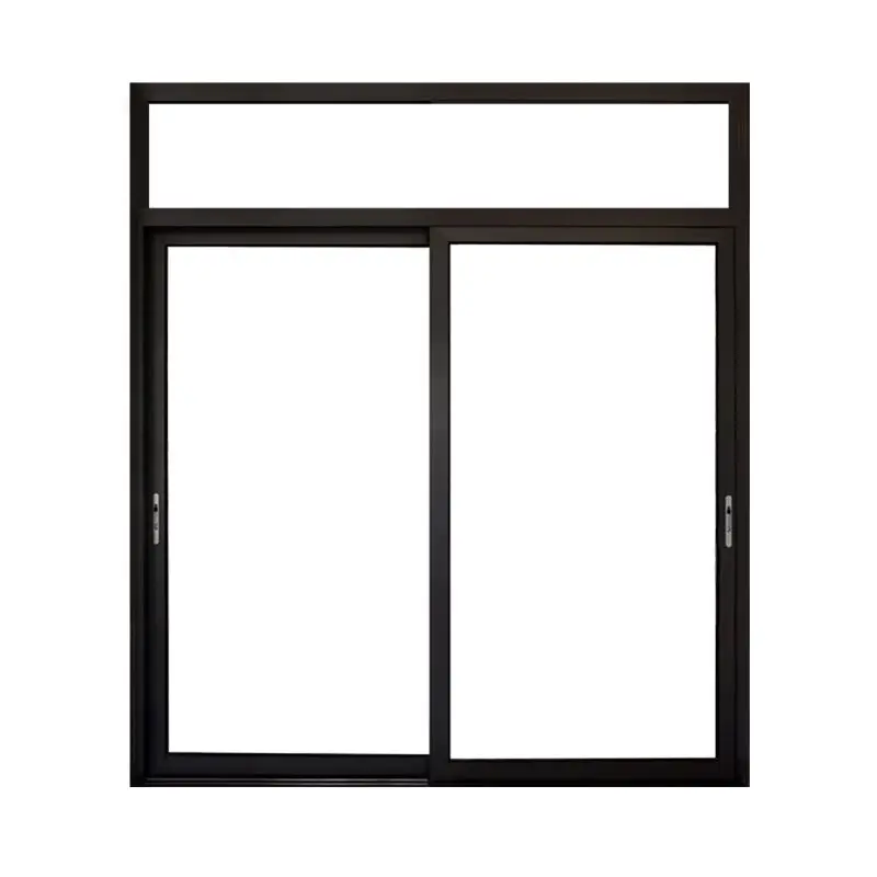 Cost-effective Customized Color Glass Sliding Plastic Double Glazed Window