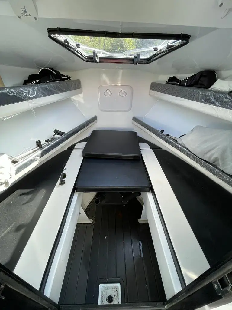 Deep V offshore yacht luxury small speed fishing boat with engine rowing boats 7.5m 25ft aluminum fishing boats for sale