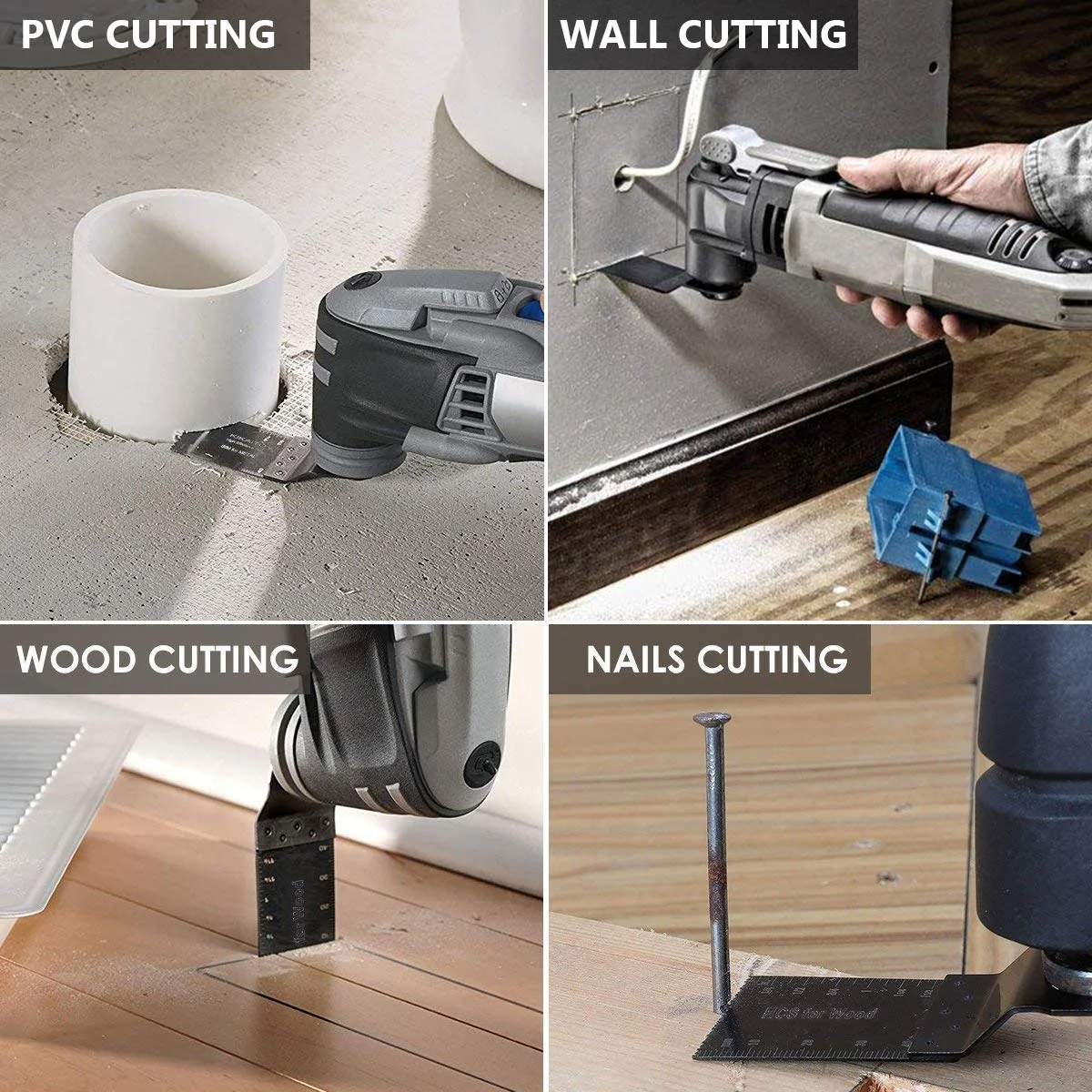 NEWONE Oscillating Saw Blades Multi Tool Accessories Renovator for Fein,Multi-Master,BOSCH Trimmer Power Tools