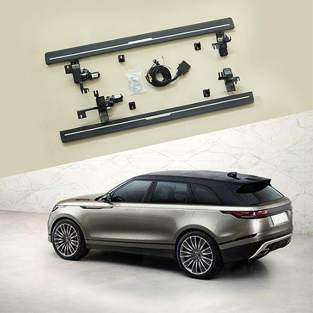 aluminum alloy electric car running step pedal running board for Land Rover velar