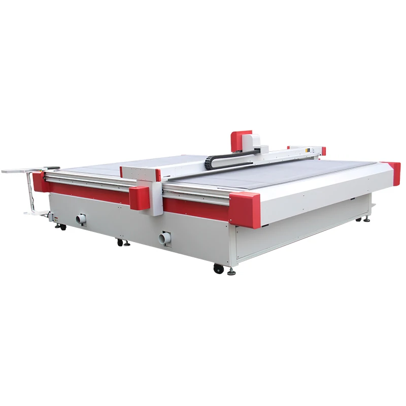 Cnc Sponge Pu Foam Vertical Cutting Machine With Ce With Ccd Camera