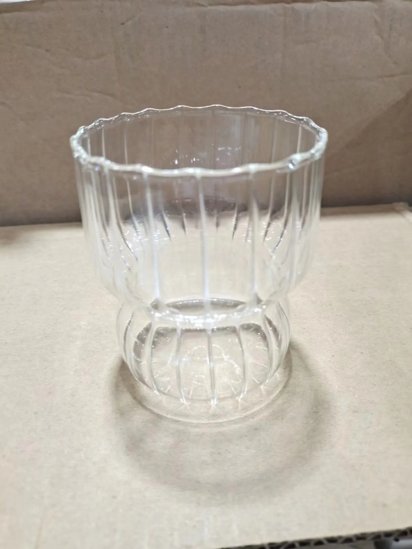 new cheap milk yogurt cups cute stripe drinking glasses