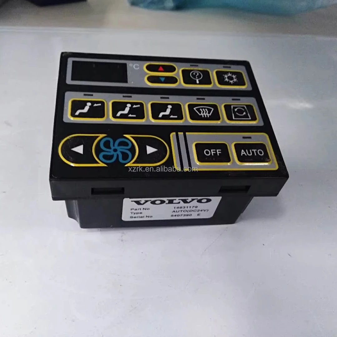 VOLVO Parts Air Conditioning Control Panel AC Control 14631179 14697658 FOR EC210B EC240B EC290B EC360B EC360B EC460B