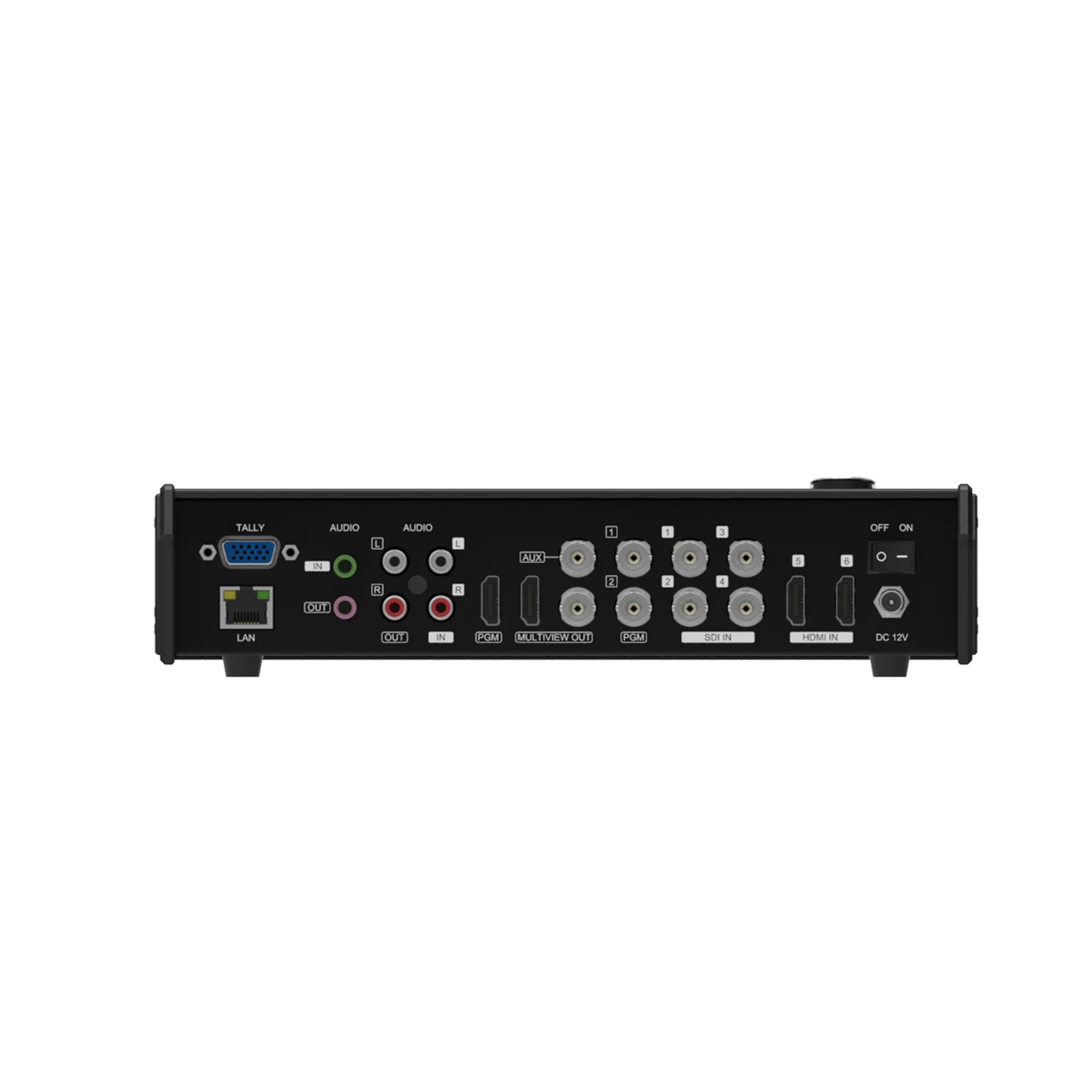 Hot selling digital adjustable audio and video mixer audio professional switcher