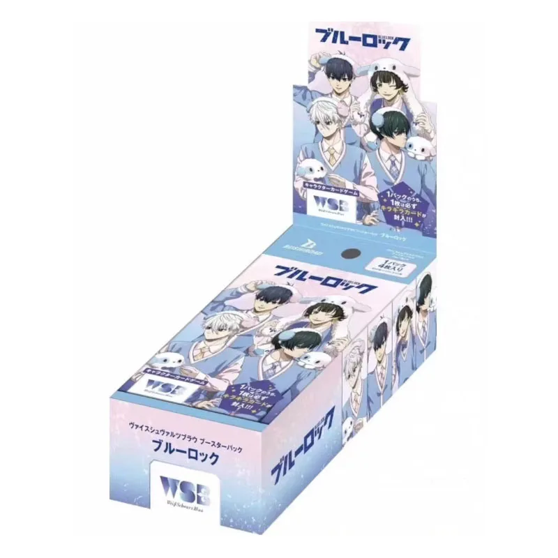 wholesale google japanese anime Blue prison play card 20 boxes Isagi Yoichi WSB blue lock collect cards