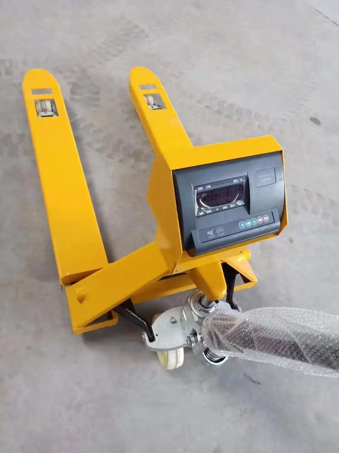 good sale  electric transpallet forklift  pallet truck with scale