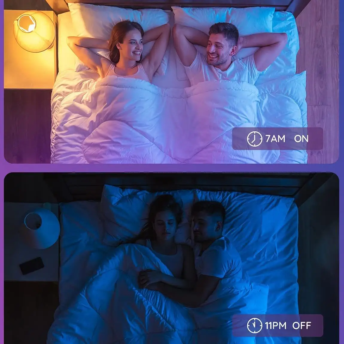 Wifi Smart Bulb  Dimmable Tuya APP RGBW Light Led Lamp Ampoule Alexa Compatible With Google Assistant For Smart Home Decor