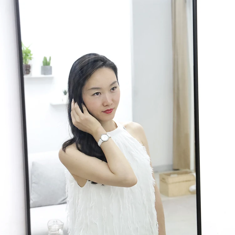 Floor full length dressing decorative modern wall mirror