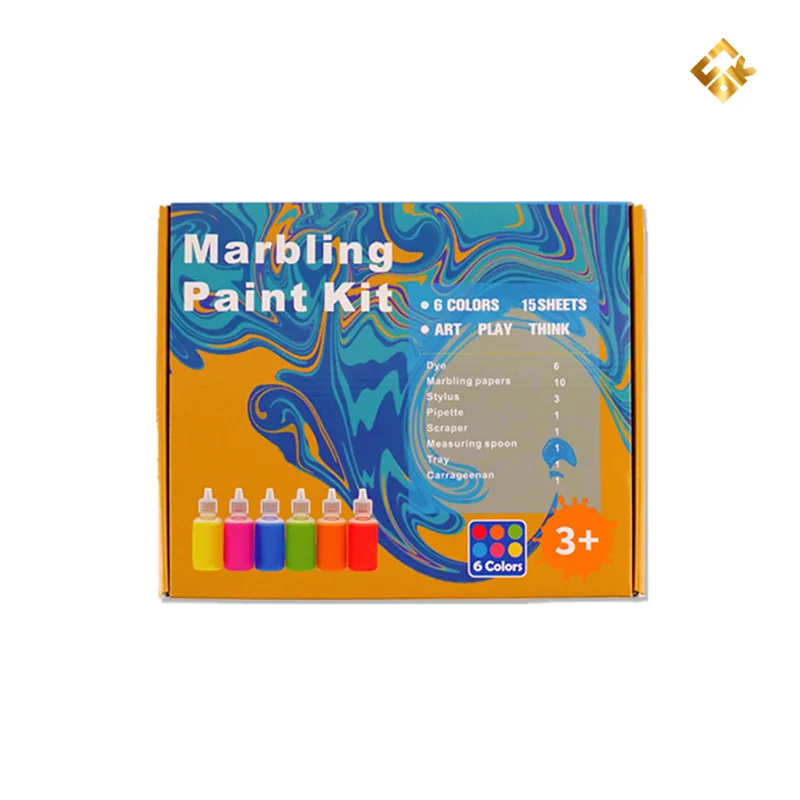 Детская роспись на водной основе креативная плавающая живопись набор 6/8/12 цветов акварельные краски «сделай сам» художественная ручной