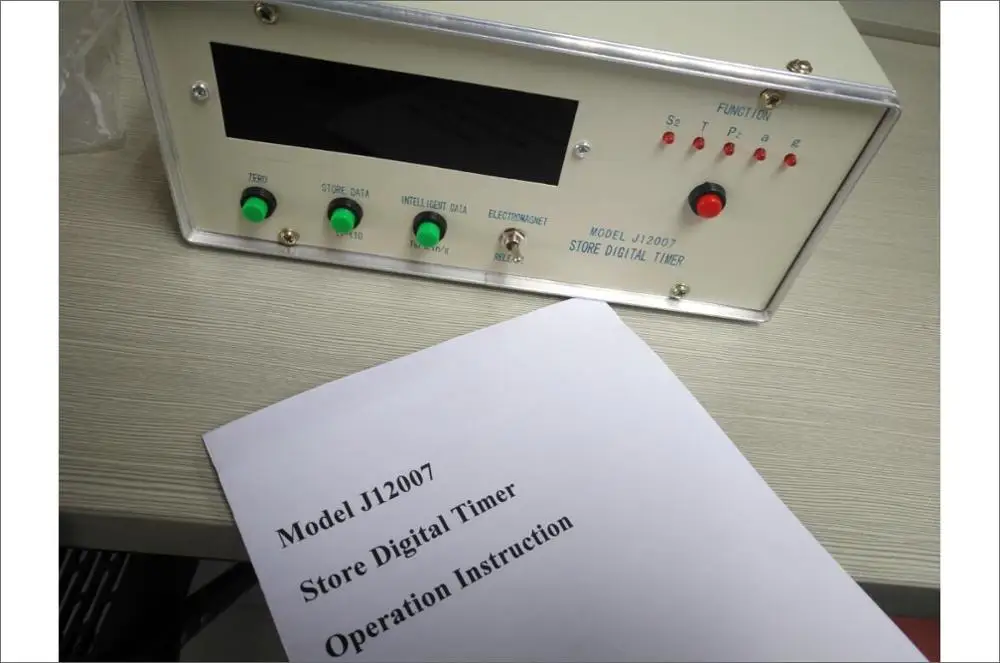 Цифровой таймер с дисплеем и 4 цифрами Labware, 10 наборов данных J12007