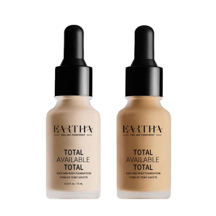 Logo Customized  private label Makeup Base Private Label Vegan Full Coverage 30ml liquid foundation makeup