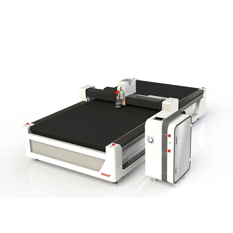 Weier Printed Apparel Cloth Cutter Machine Carpet Fabric CNC Knife Cutting Machine with Camera