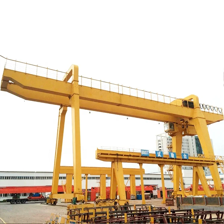 60 ton double girder gantry crane with China factory price