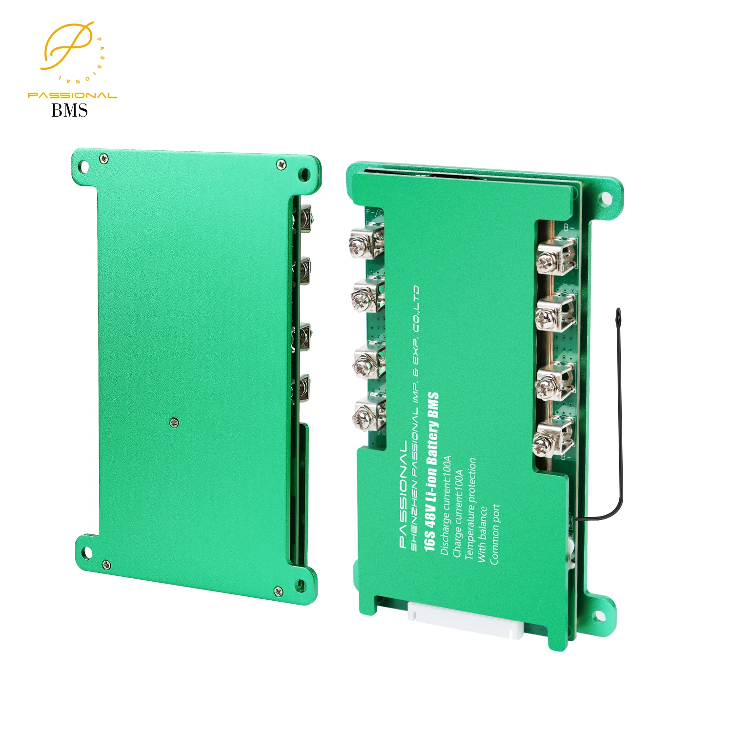 16S 48V 100 A LiFePO4 Lithium battery  BMS board 3.2V LFP PCB protection for electric vehicle ebike scooter