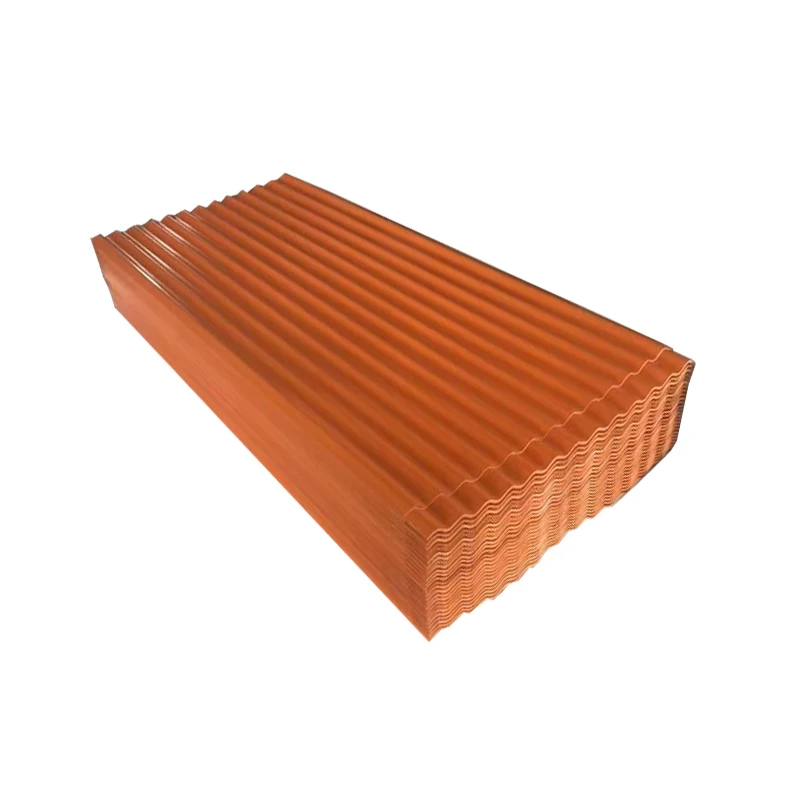 manufacturing 22 gauge corrugated prepainted galvalume roofing steel sheet prices