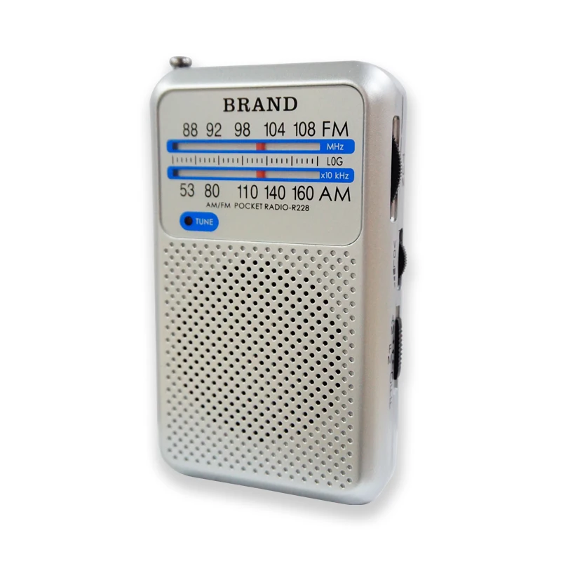 Hot Sale Factory Supply OEM Small Size Retekess AM FM Pocket Radio Portable