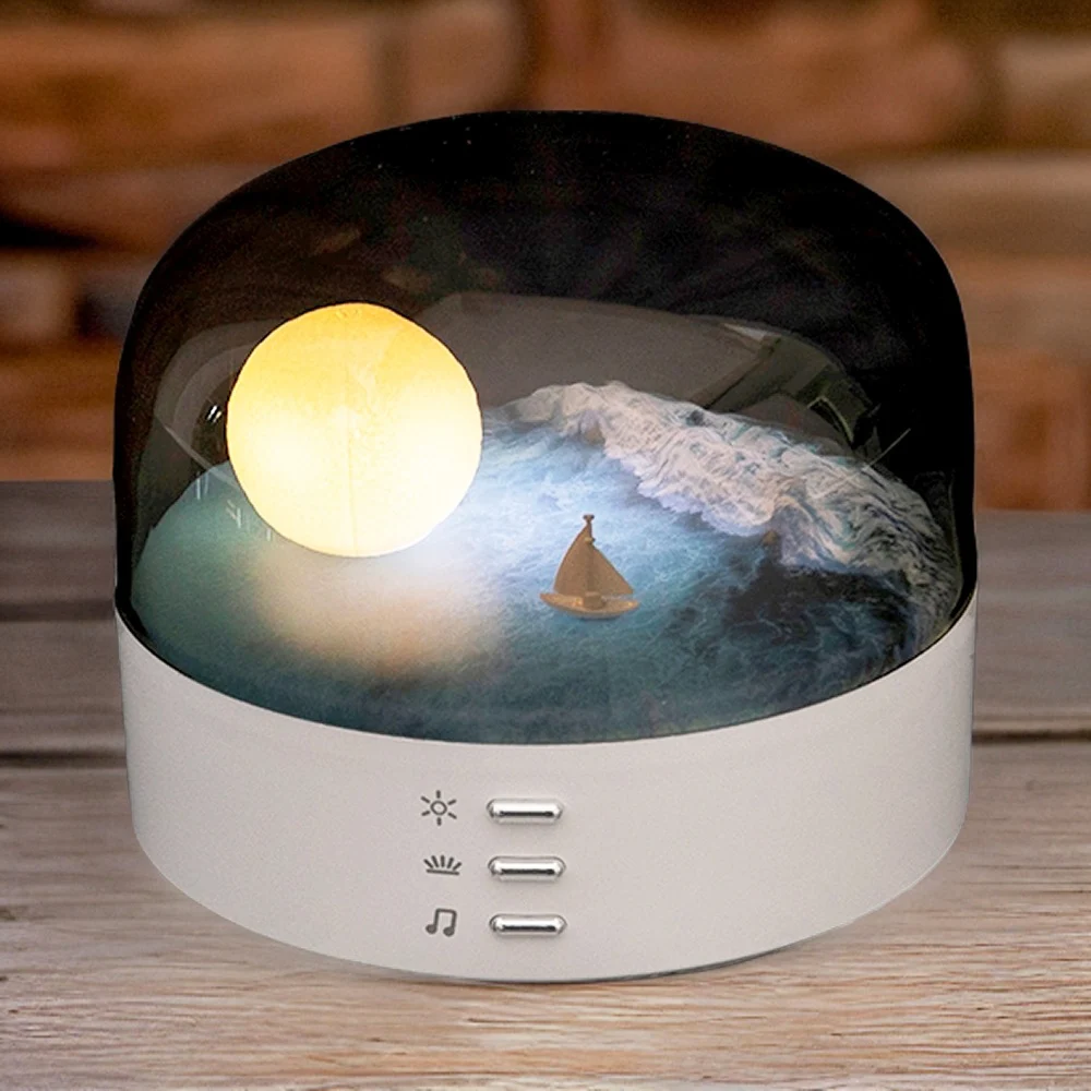 Wholesale USB Moon Bedside Table Lamps - Small Decorative Table Lamps with Elegant Design