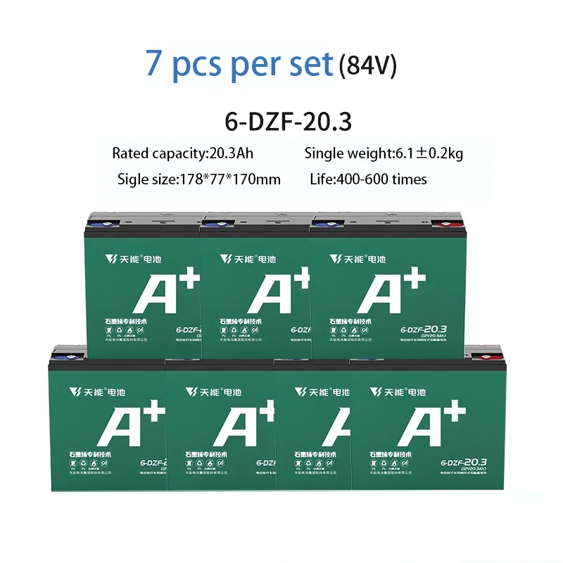 Tianneng аккумулятор 6-DZF-20 96V20AH 24V свинцово-кислотный