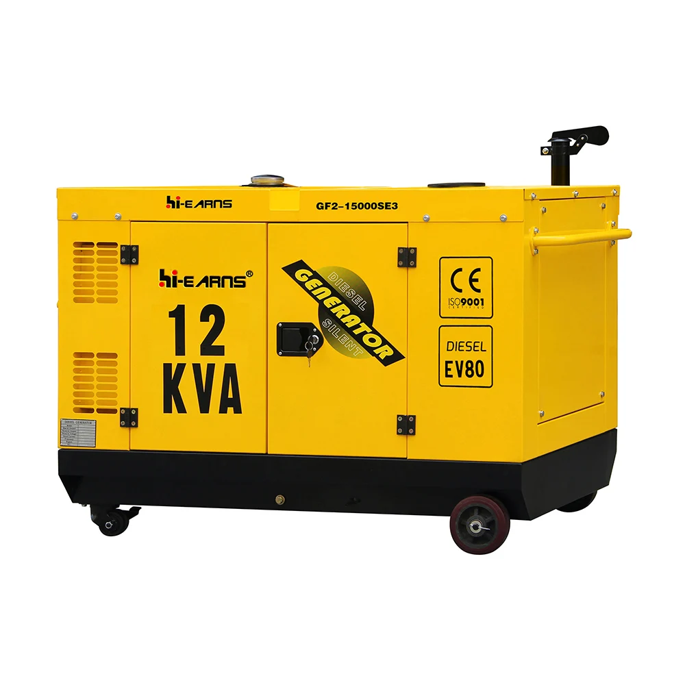 10KW большой мощности навес silent ev80 дизель-генератор цена