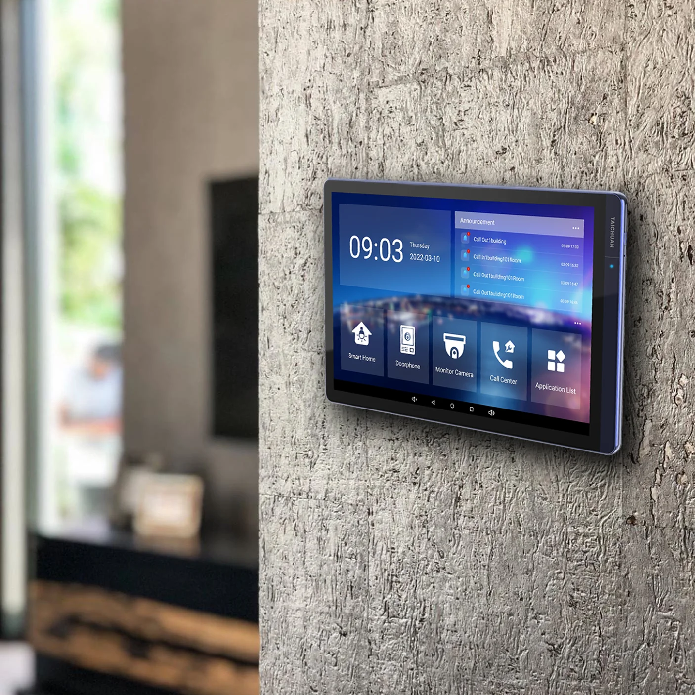 Tuya 10 inch upgrade IP&WIFI  Smart Home Video Door Phones Intercom Security System for Apartment Villa Building POE support