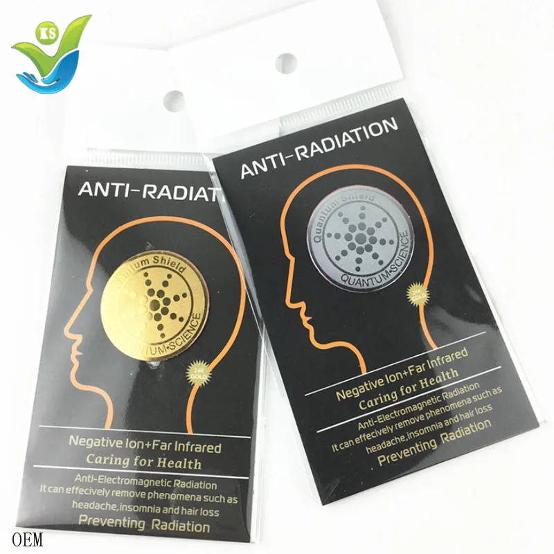 2020 newest design anti EMF Protection quantum Shield  anti radiation mobile phone Sticker