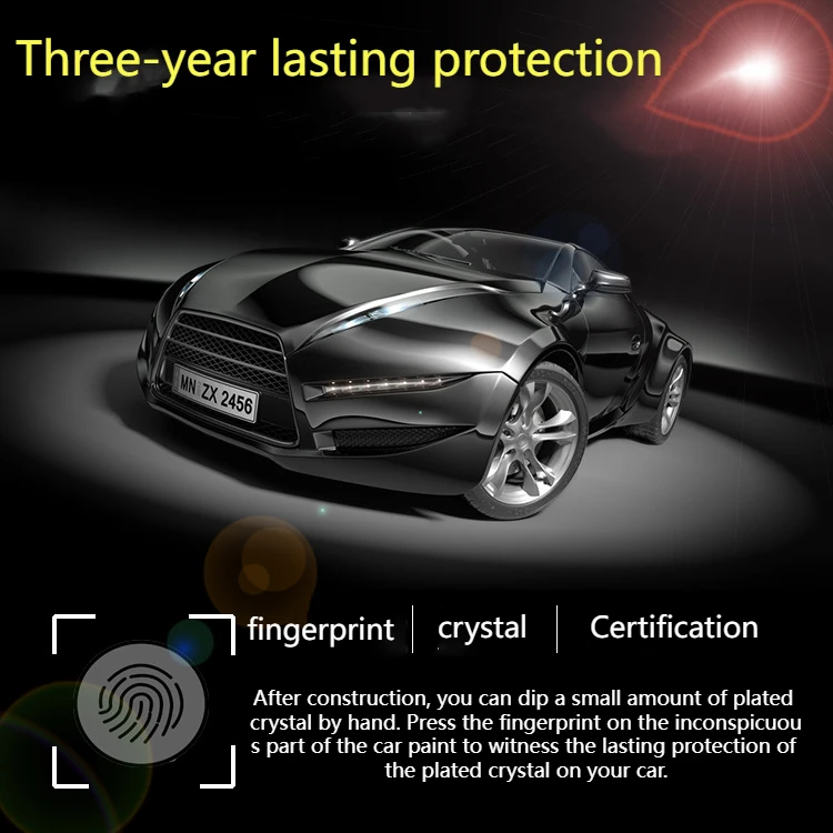 High Shine Gloss Car Ceramic Coating Antioxidant And Anti-Graffiti Graphene Ceramic Coating