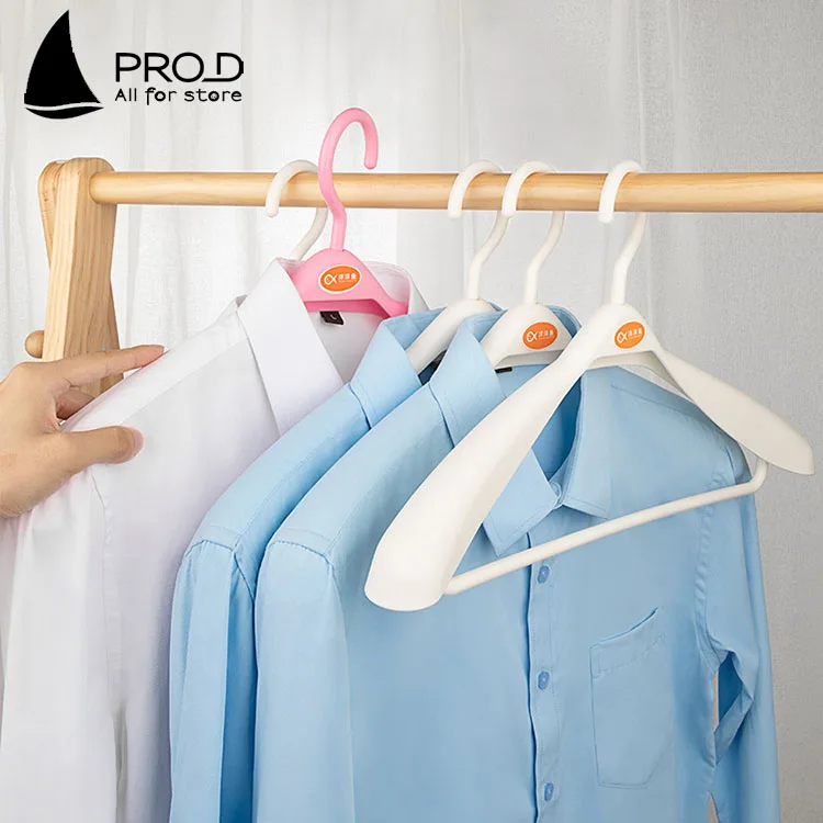Thickened plastic wet and dry dual-use rotary coat hanger wholesale