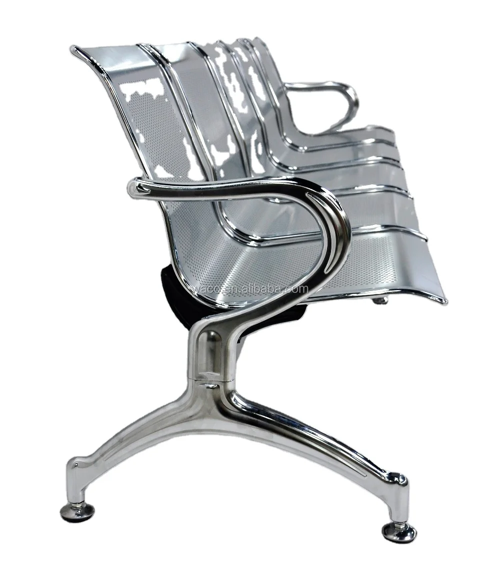 Silver Gray color Price airport chair waiting chair hospital waiting chair waiting sofa office waiting room chairs