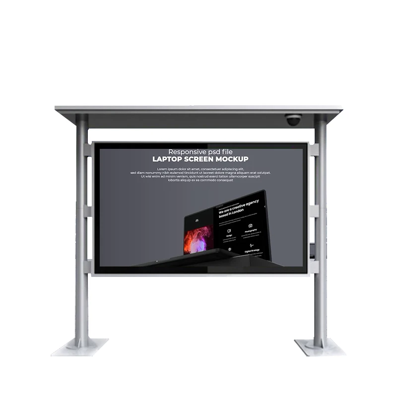 Hdmi Customizable Widescreen Vertical Lcd Kiosk Outdoor Floor Standing Capacitive/Infrared Touch Screen Ads Player
