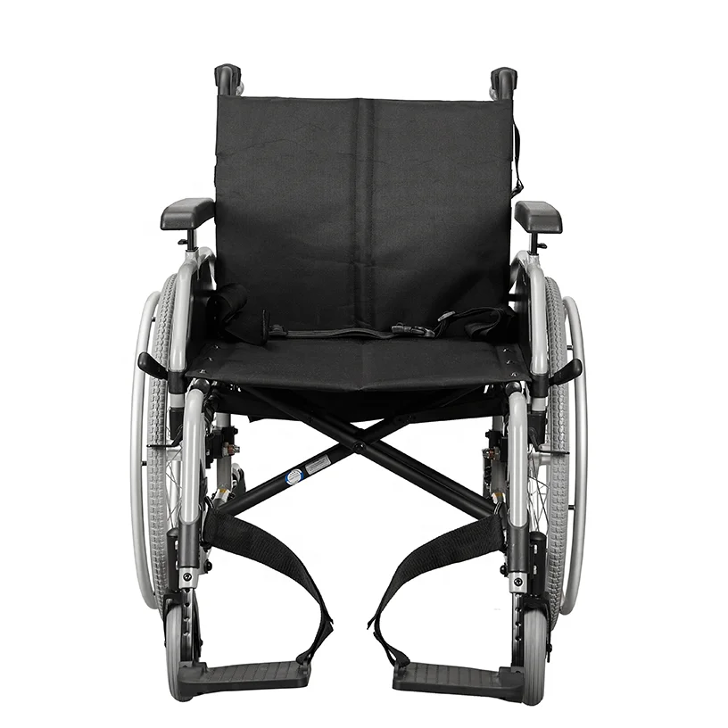 Aluminum Light Weight Folding Wheelchair with Standard Brake, Seat Width 460Mm
