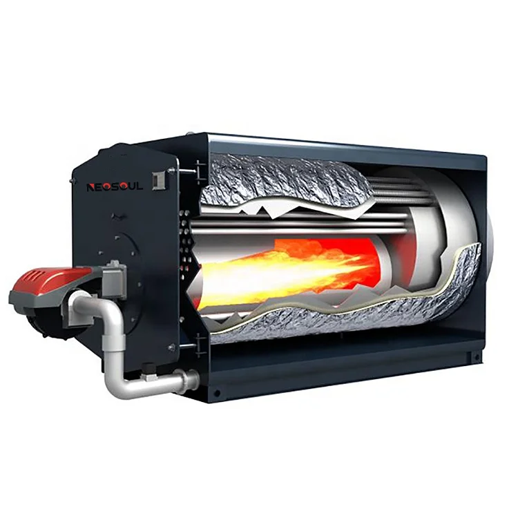 
CE Certified Horizontal Gas Fired Hot Water Boiler for Factory 
