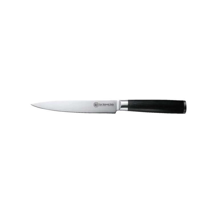 Factory Wholesale Kitchen Stainless Knife Set With Wood Handles