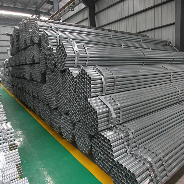 Erw Steel Round Tube Cheap Price Galvanized Iron Pipes For Fencing