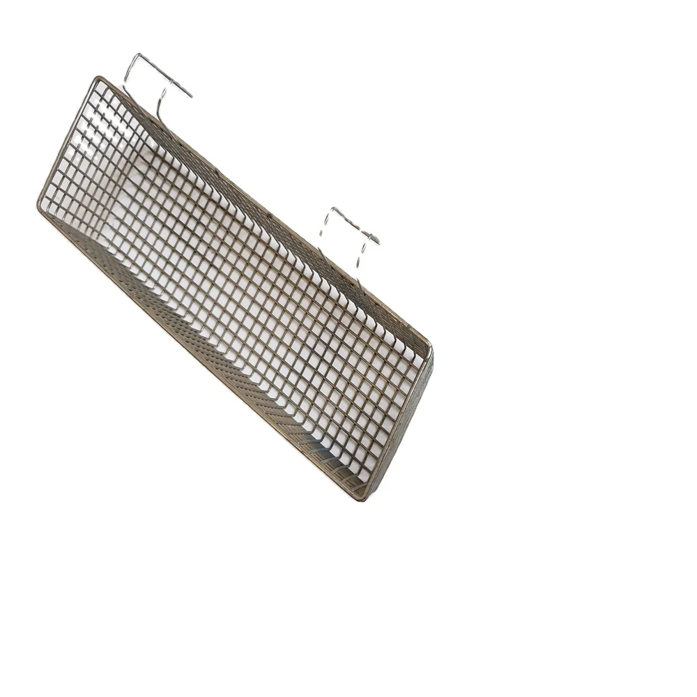 high standard home mesh storage basket metal wire laundry basket/Stainless steel wire fruit metal mesh basket