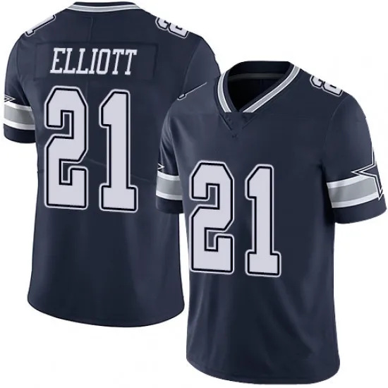  4 Dak Prescott Джерси 21 Эзекиль Эллиот 55 Leighton Vander Esch