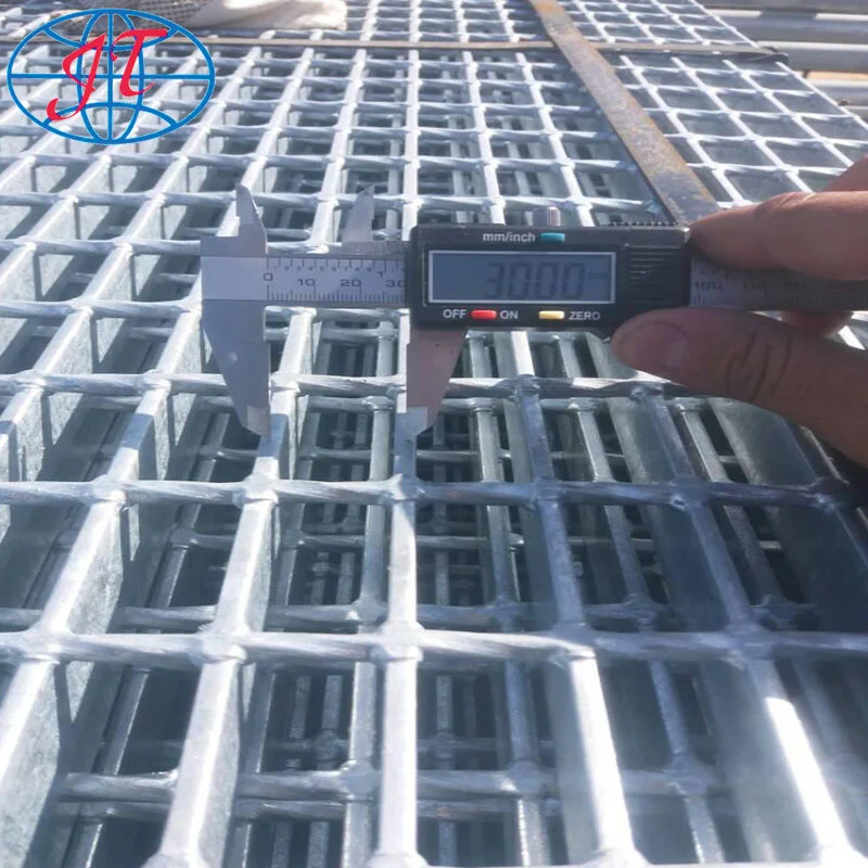 32*5mm Galvanized steel grating manufacturers production stainless steel grating for sewer car wash garage trench