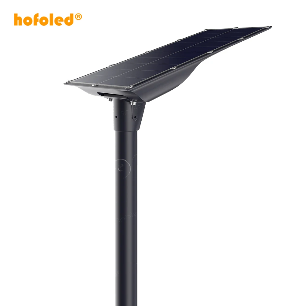 Outdoor Road Lighting Ip65 Waterproof Integrated All in One Outside Led Solar Powered Street Light