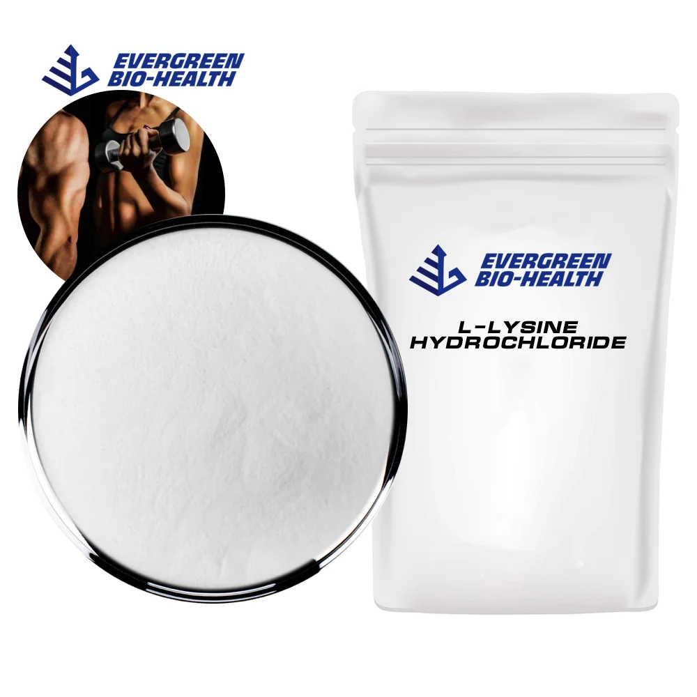Lysine For Poultry High Purity Powder Lisina Clorhidrato L-Lysine Hydrochloride With Factory Price