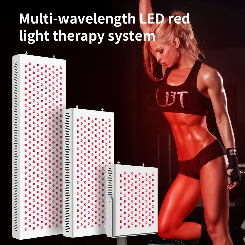 Suyzeko OEM/ODM Full Body 7 Wevelengths Pulse Design 630nm 850nm 1500W PDT Light Therapy LED Red Light Therapy Infrared Panel